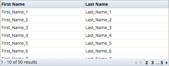 dgrid data pagination