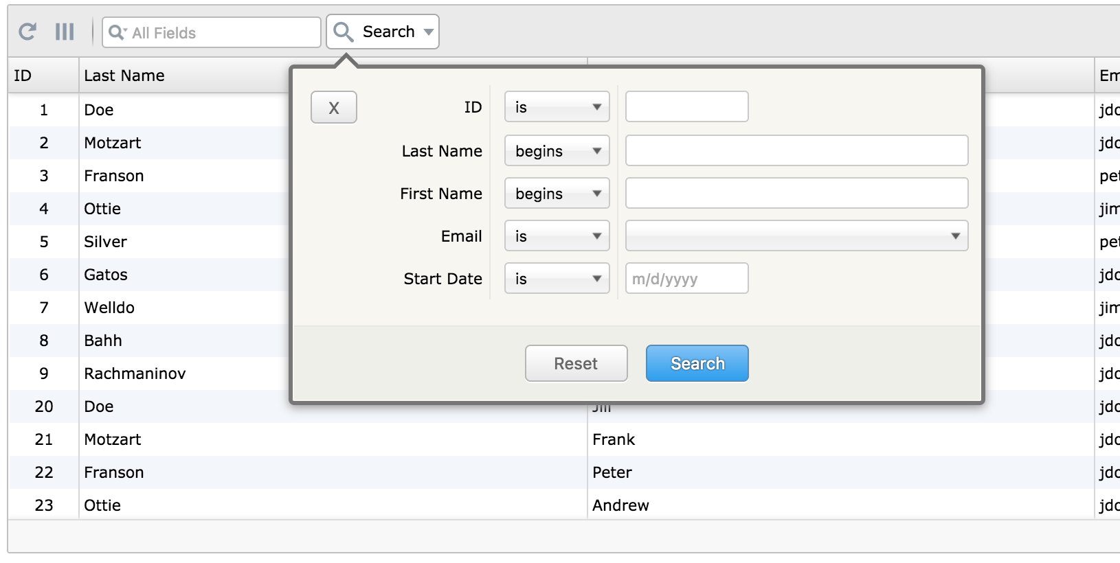 w2ui - Best JavaScript Data Grids and Spreadsheets for React, Angular